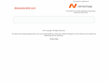 Tablet Screenshot of dbsolutionsltd.com